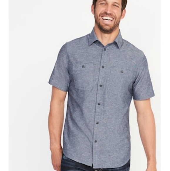 OLD NAVY button down shirt 🌙 - Picture 2 of 7